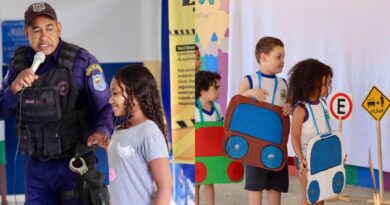 Secretaria Municipal de Educação de Itaperuna intensifica conscientização no trânsito nas escolas.